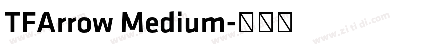 TFArrow Medium字体转换